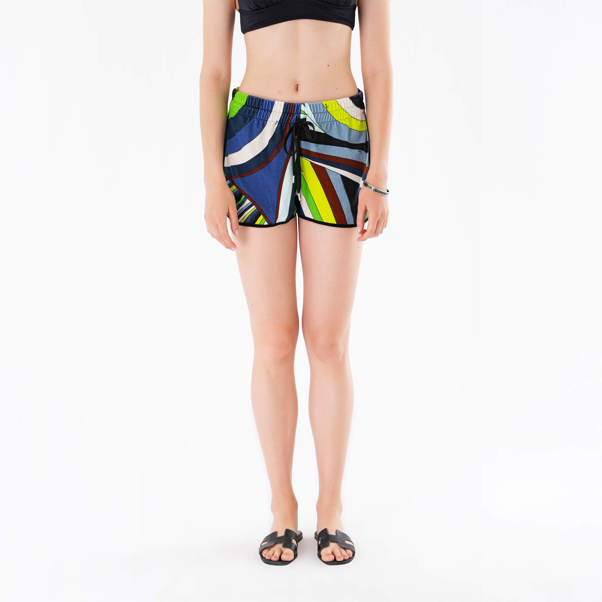 Emilio Pucci - Pucci Striped Toweling Shorts IT44